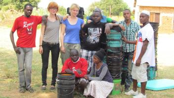 Group photo of collection team