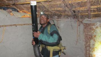 Using a backpack aspirator to collect mosquitoes indoors