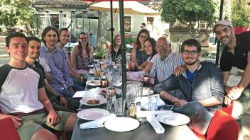 VGL Undergrad goodbye lunch