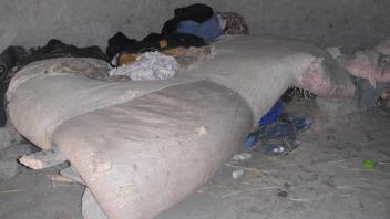A bed without a bed net