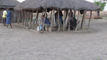 Open sided hut