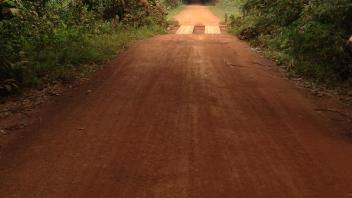 Muddy road