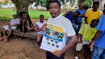 June Community engagement before the MRR in the Água Grande district of São Tomé
