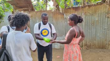 June Community engagement before the MRR in the Água Grande district of São Tomé