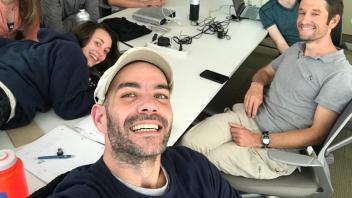 VGL Lab members at lab meeting