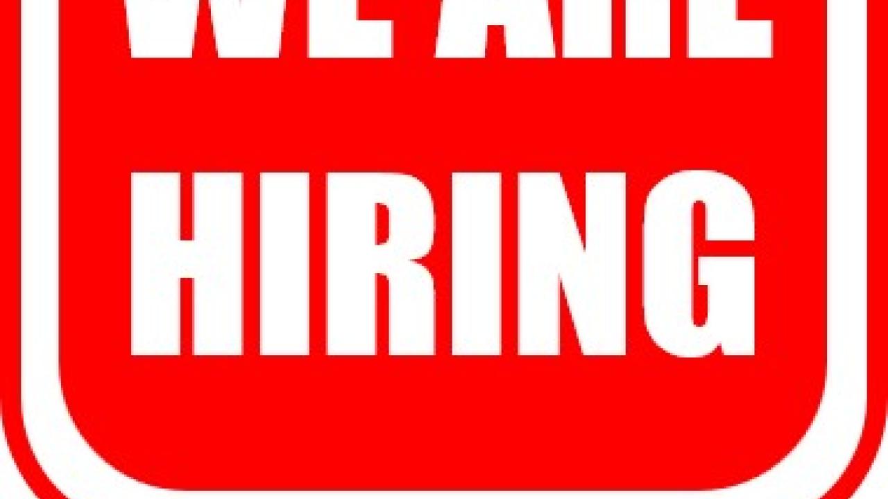 We are hiring